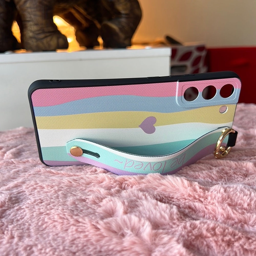 For Samsung Galaxy S22 plus,S22 ultra phone case with strap kickstand ring - Picture 11 of 13